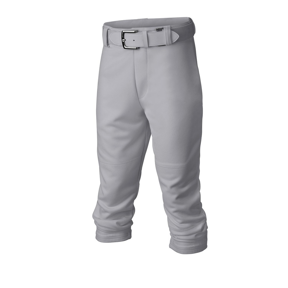 Easton Youth Pro Pull-Up Baseball Pants- Grey Youth M